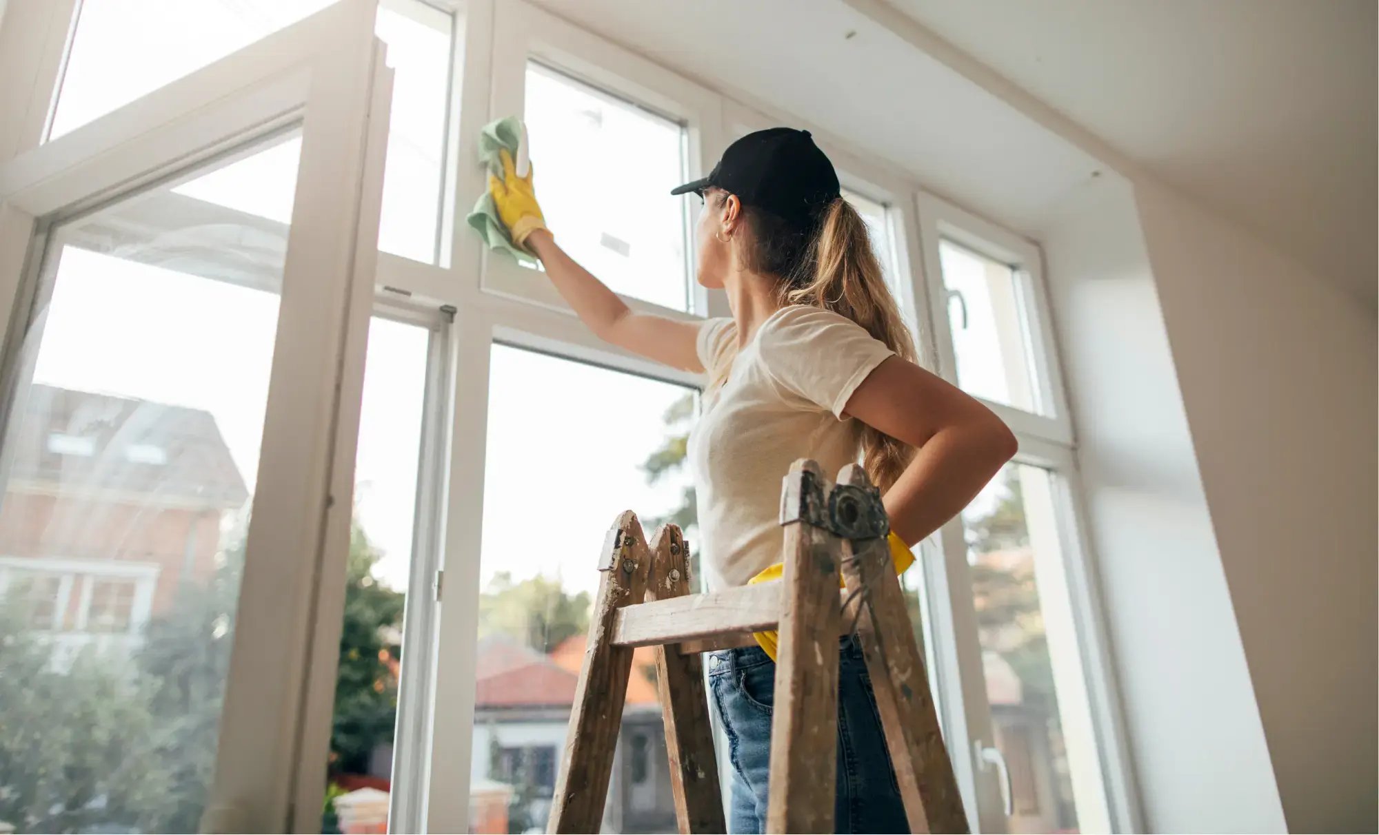 Städare städar och tänker på ROT- och RUT med acconomy