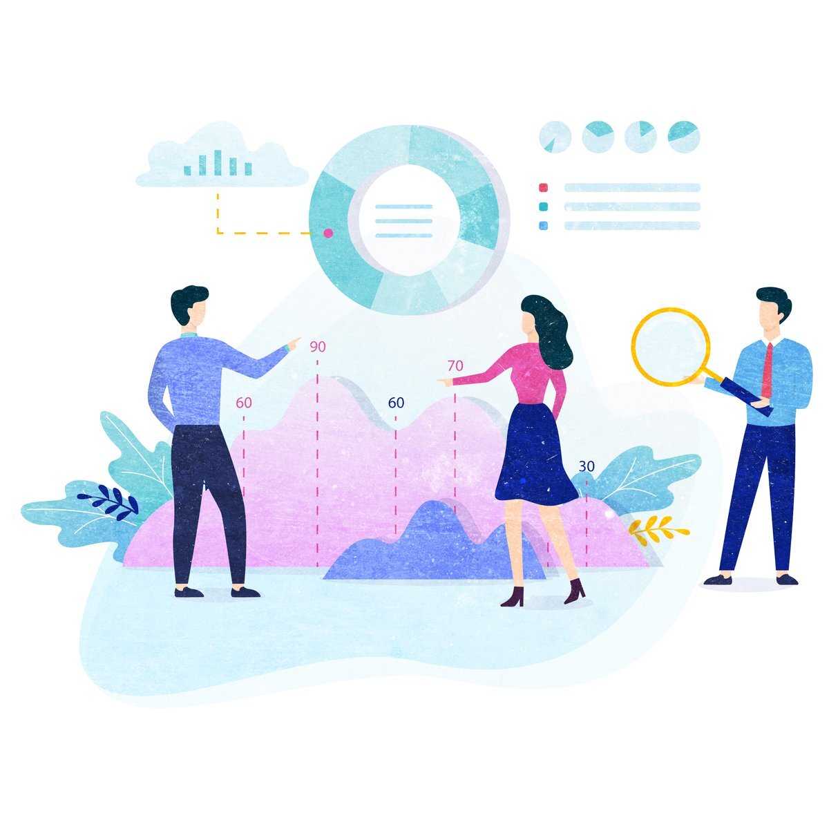 Illustration till ordlistan: Resultatrapport
